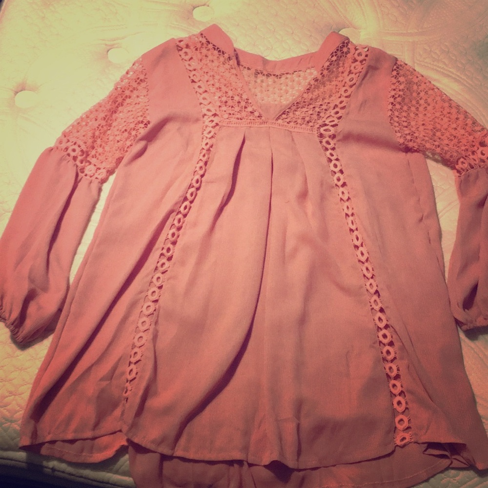 Light pink blouse